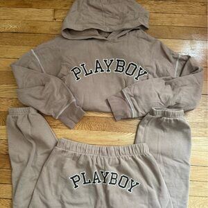playboy sweat set